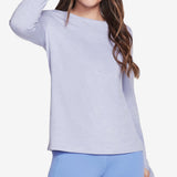 Skechers Women's Godri Swift Long-Sleeve T-Shirt Purple Size XX-Large