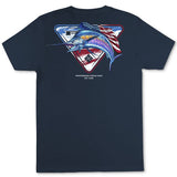 Columbia Men's Pfg Short Sleeve Tee Blue