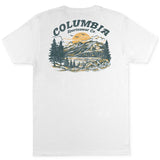 Columbia Men's Scenic Mountain Graphic T-Shirt White Size X-Large