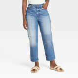 Universal Thread Women's Super-High Rise Vintage Straight Jeans Medium Wash Size 2