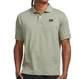Caterpillar Men's Foundation Jersey Knit Polo Green Size Large