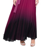 RACHEL Rachel Roy Women's Fahari Ombre Chiffon Dress Pink Size 4