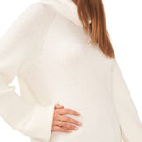 Vince Camuto Small Size Cowl Neck Knit Tunic - Antique White