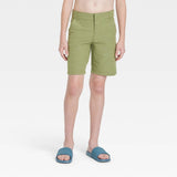 Boys' Hybrid Swim Shorts - art class™ Olive Green 10