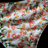 Shade & Shore Women's Shirred Side Hipster Bikini Bottom Multi Floral Print Size XL