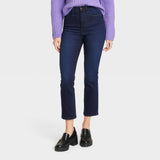 Universal Thread Women's High-Rise Bootcut Jeans Dark Blue 0 Short