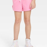 Cat & Jack Girls XXL Plus Pink Knit Pull-On Shorts