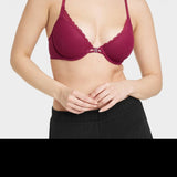 Auden Pink Racerback Bra Women's Lightly Lined Size 38D