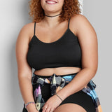 Black Seamless Tiny Tank Top for Women by Wild Fable - Size XXL