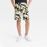 All in Motion Boys' Core Shorts Olive Green XL