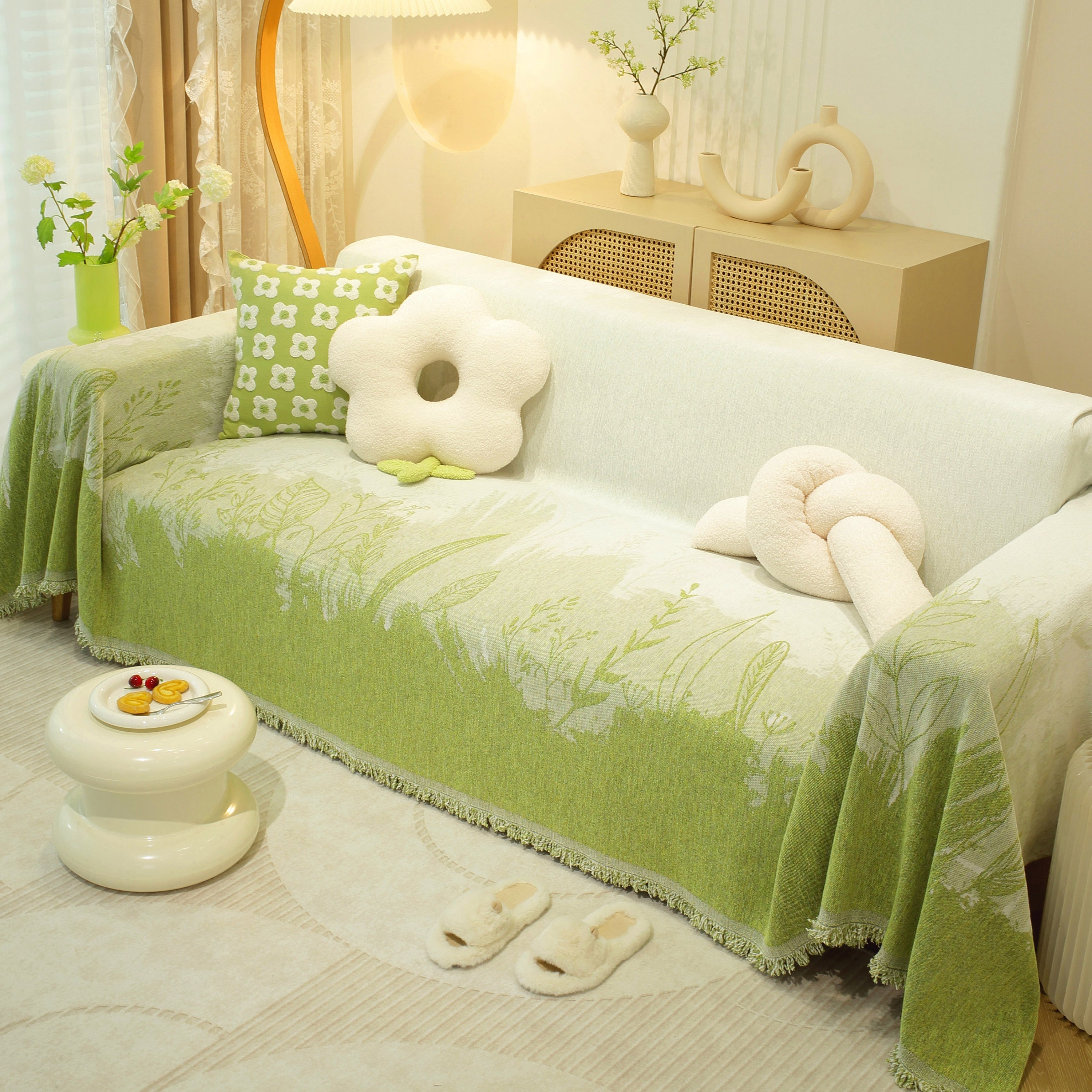 Sofa Cover Blanket For 1/2/3/4 Seat Couch Furniture Pet Protector Stylish Throws For Sectional Couch