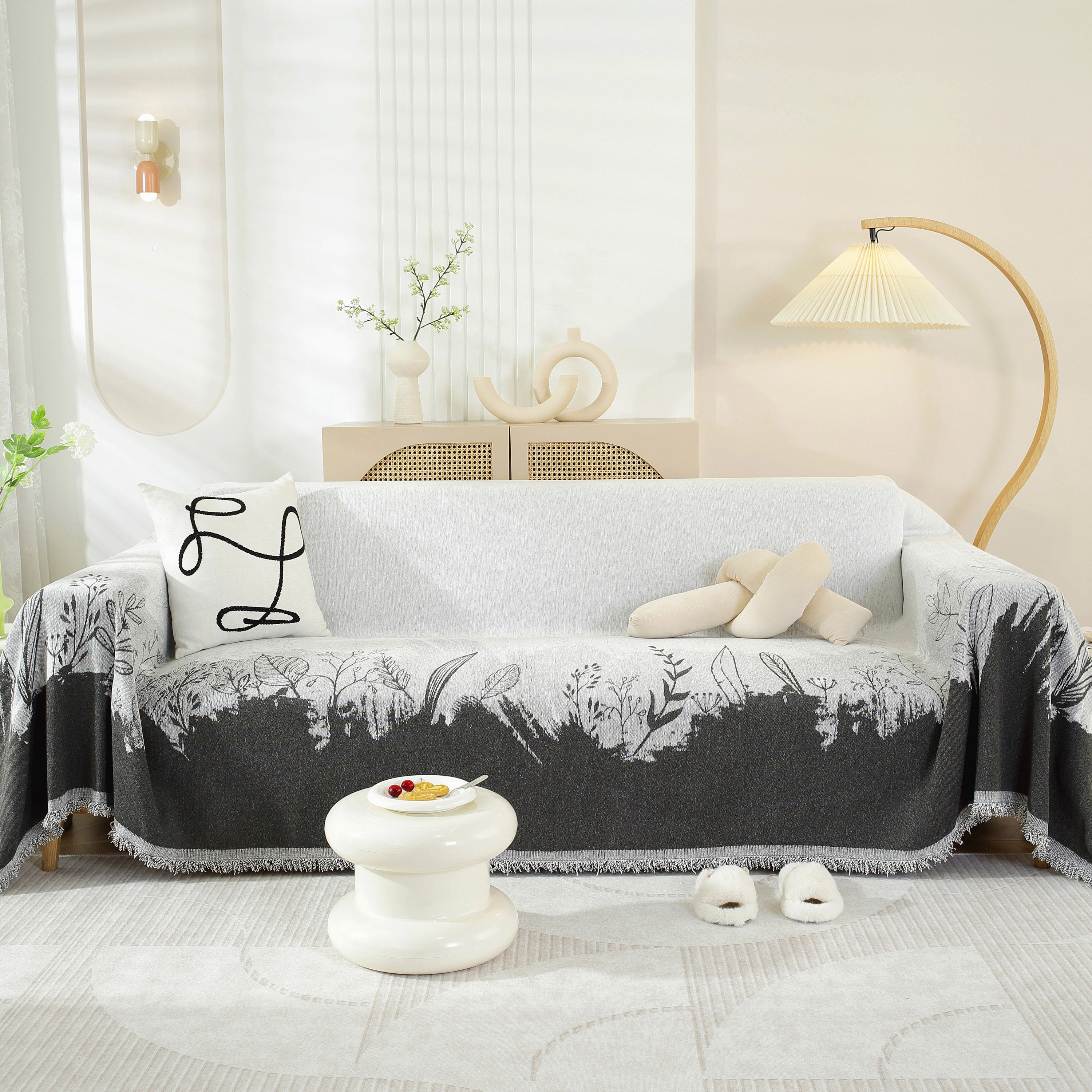 Sofa Cover Blanket For 1/2/3/4 Seat Couch Furniture Pet Protector Stylish Throws For Sectional Couch
