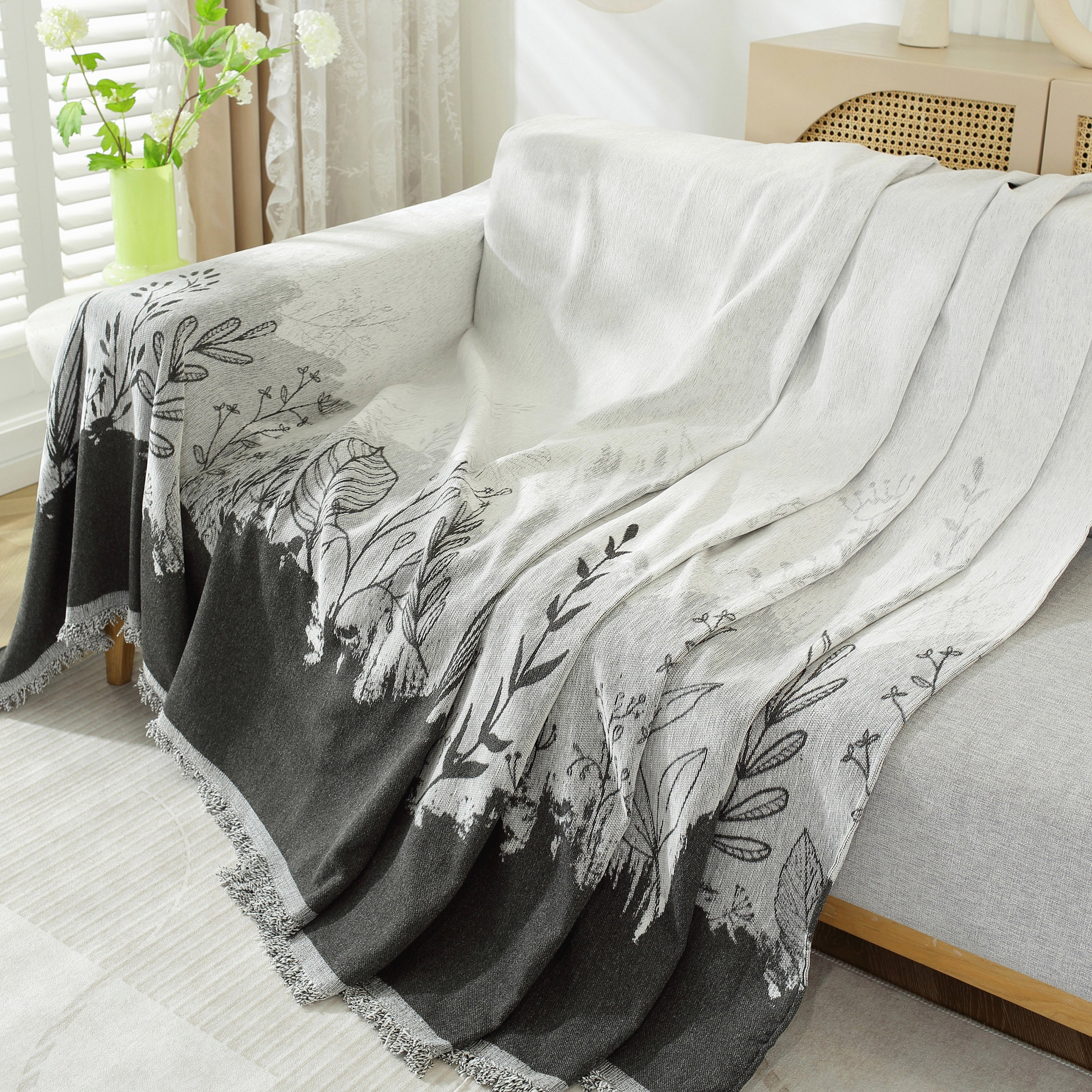 Sofa Cover Blanket For 1/2/3/4 Seat Couch Furniture Pet Protector Stylish Throws For Sectional Couch