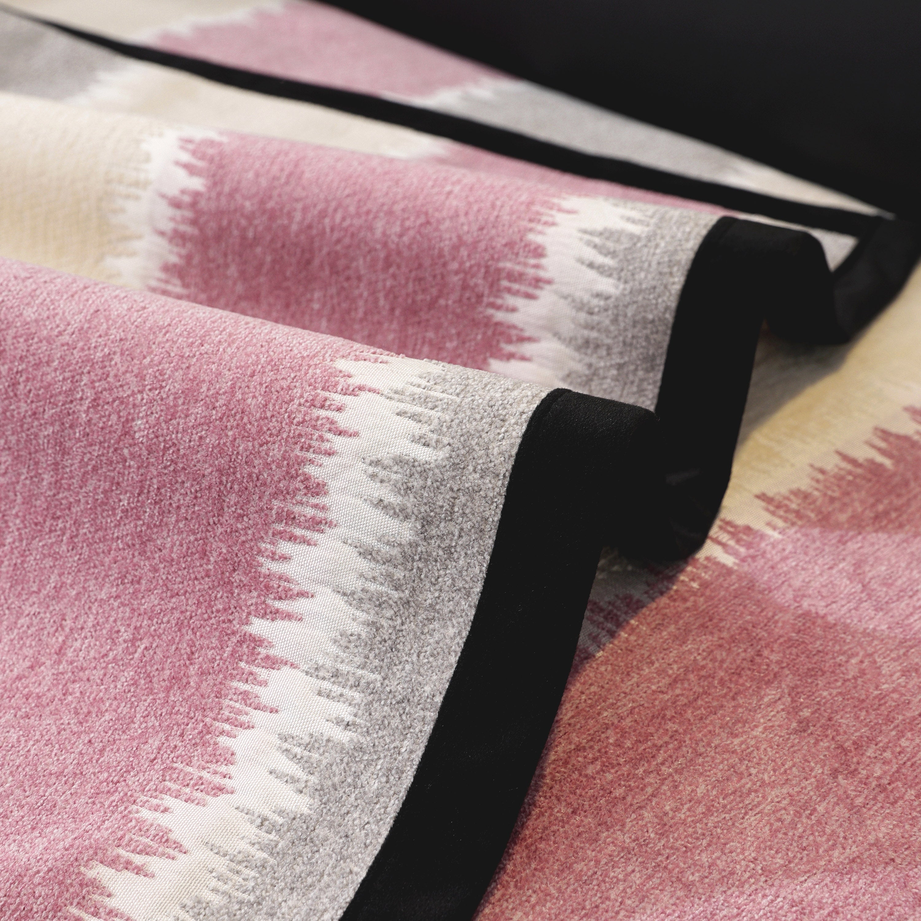 Striped Colorblock Non-slip Sectional Couch Covers, Chenille Sofa Protector Cover