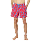 Vineyard Vines Printed Chappy Trunks Red Size XL