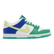 Nike Dunk Low Kids Sneakers White/light Lemon/Stadium Green