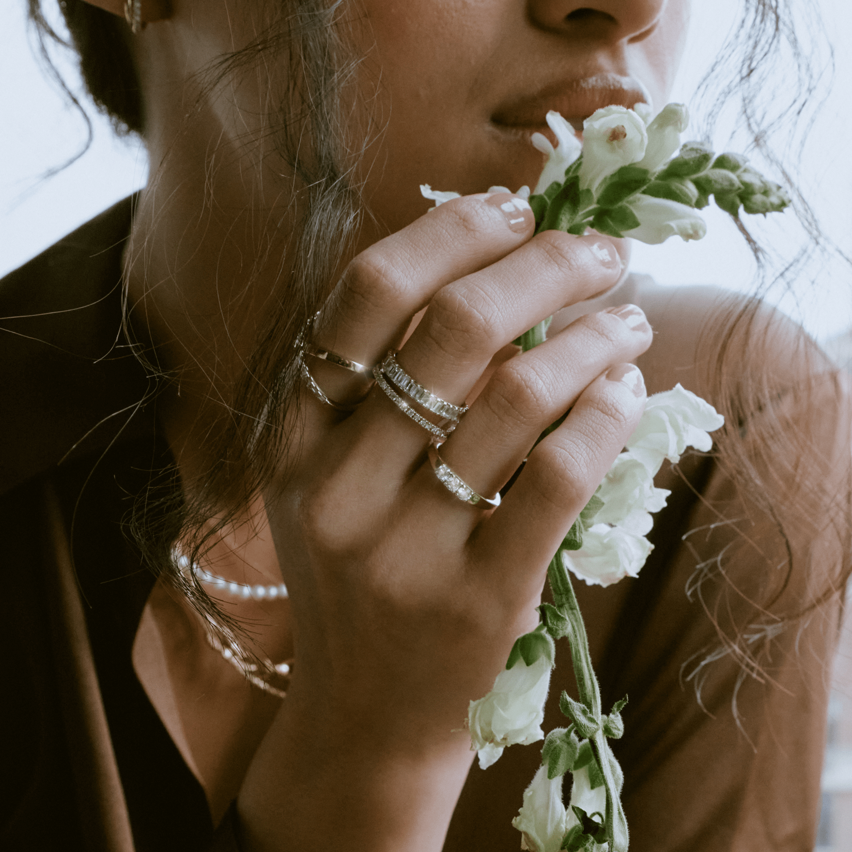 Bold Diamond Baguette Ring