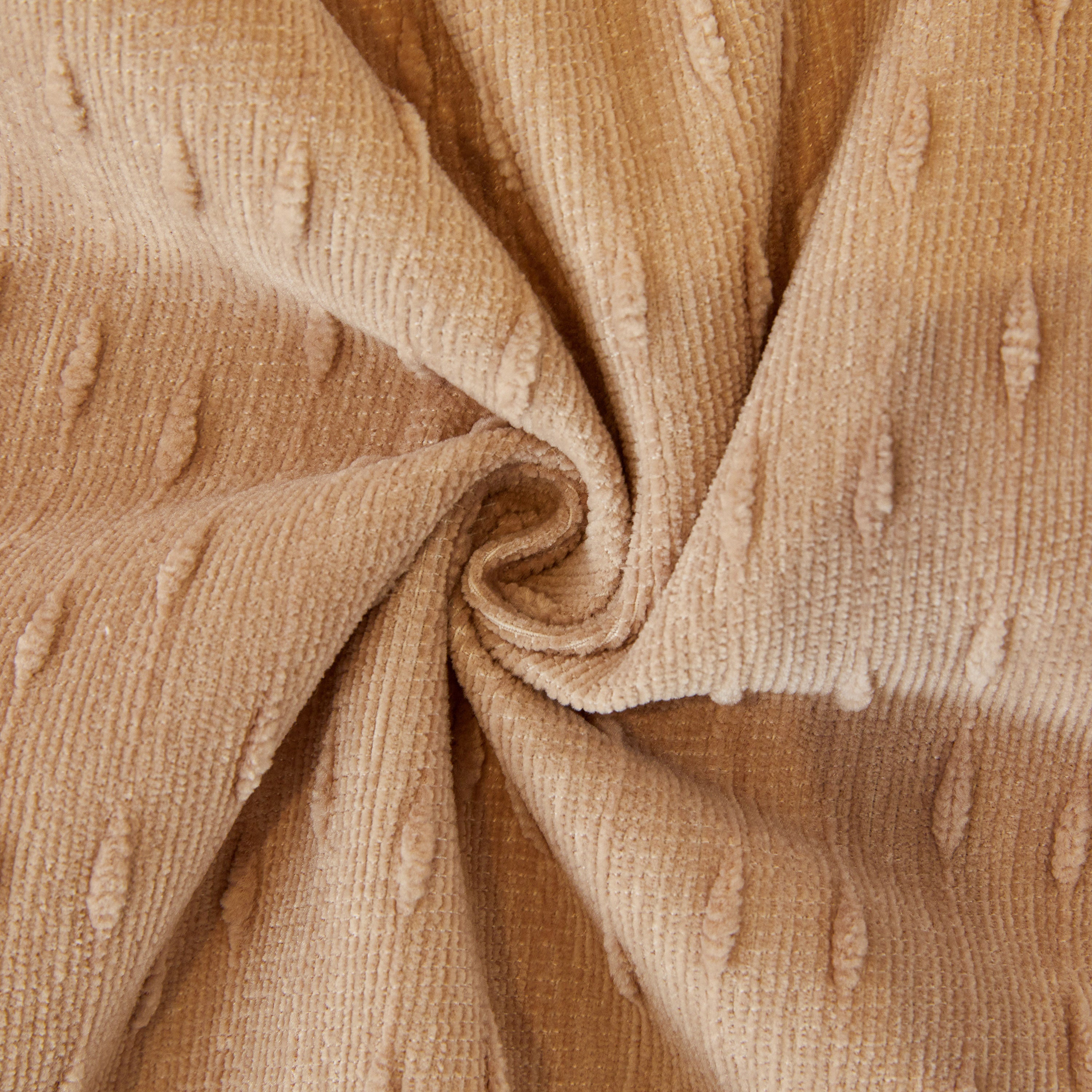 Textured Throw Blanket With 3d Dobby Weave, Minimalist Furniture Protector For Couch