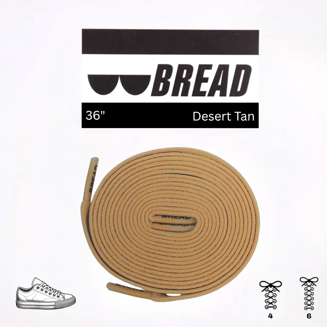 Desert Tan Elastic Shoelaces