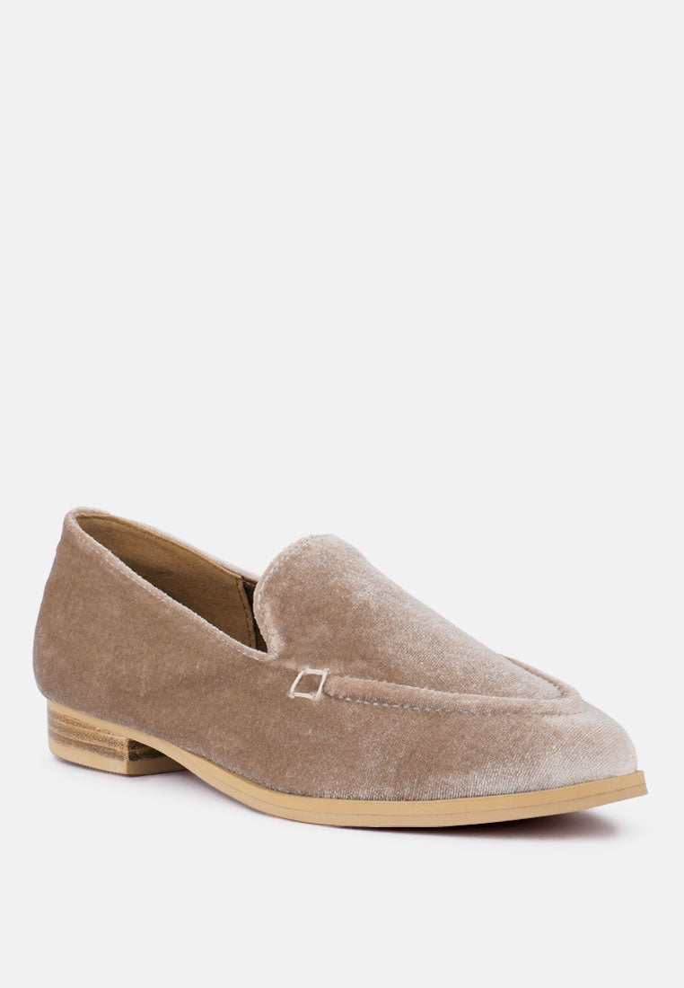 Luxe-lap Velvet Handcrafted Loafers