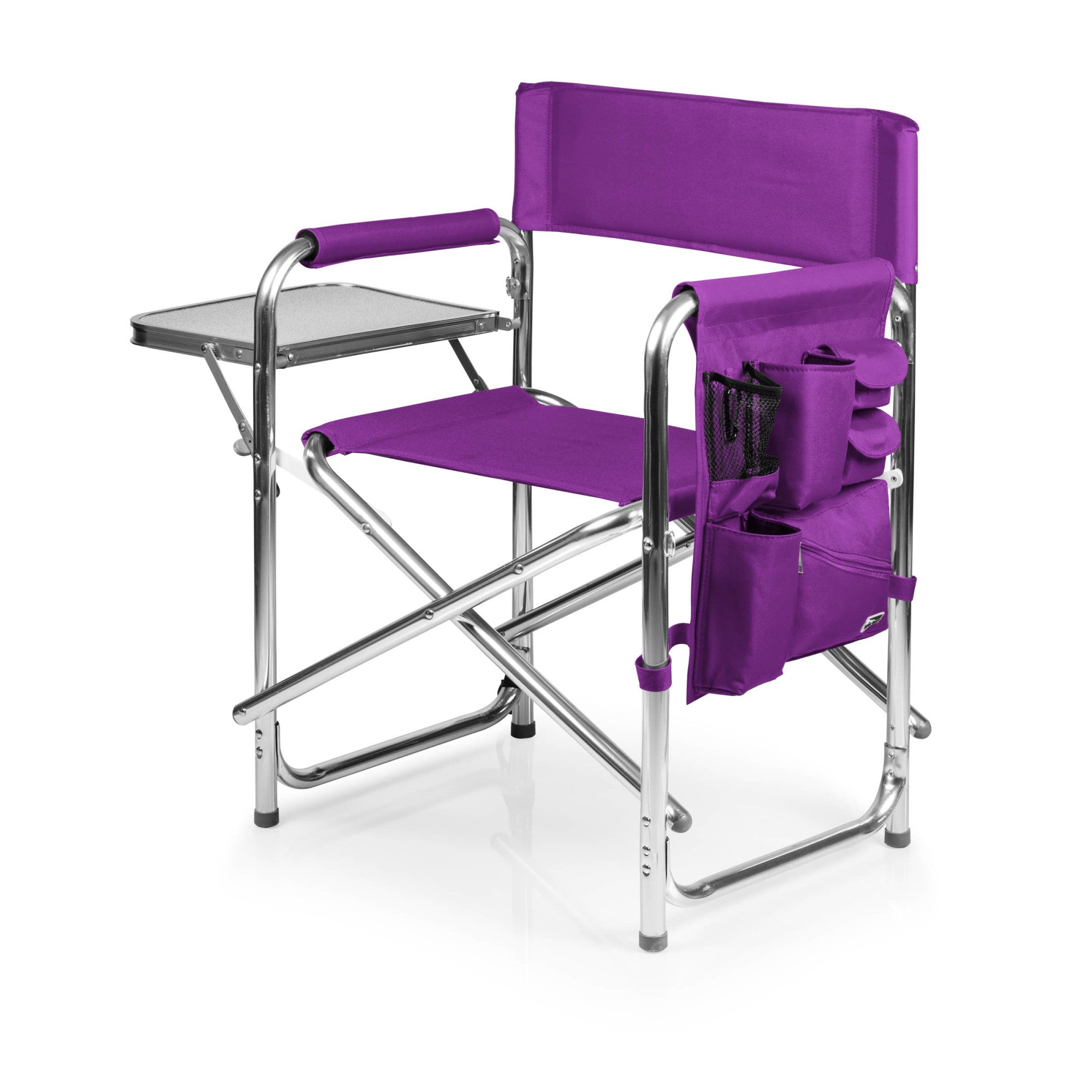 Purple Sports Chair With Side Table