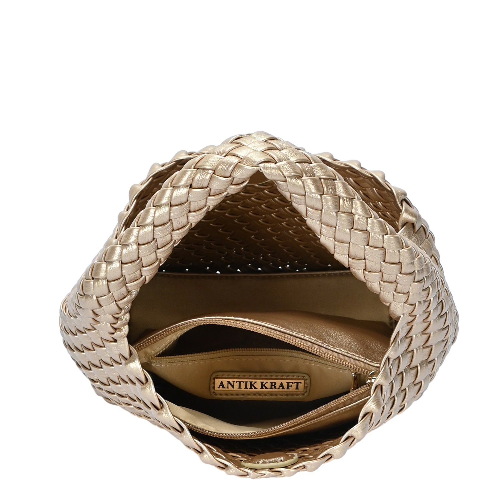 Parker 2 In 1 Woven Satchel