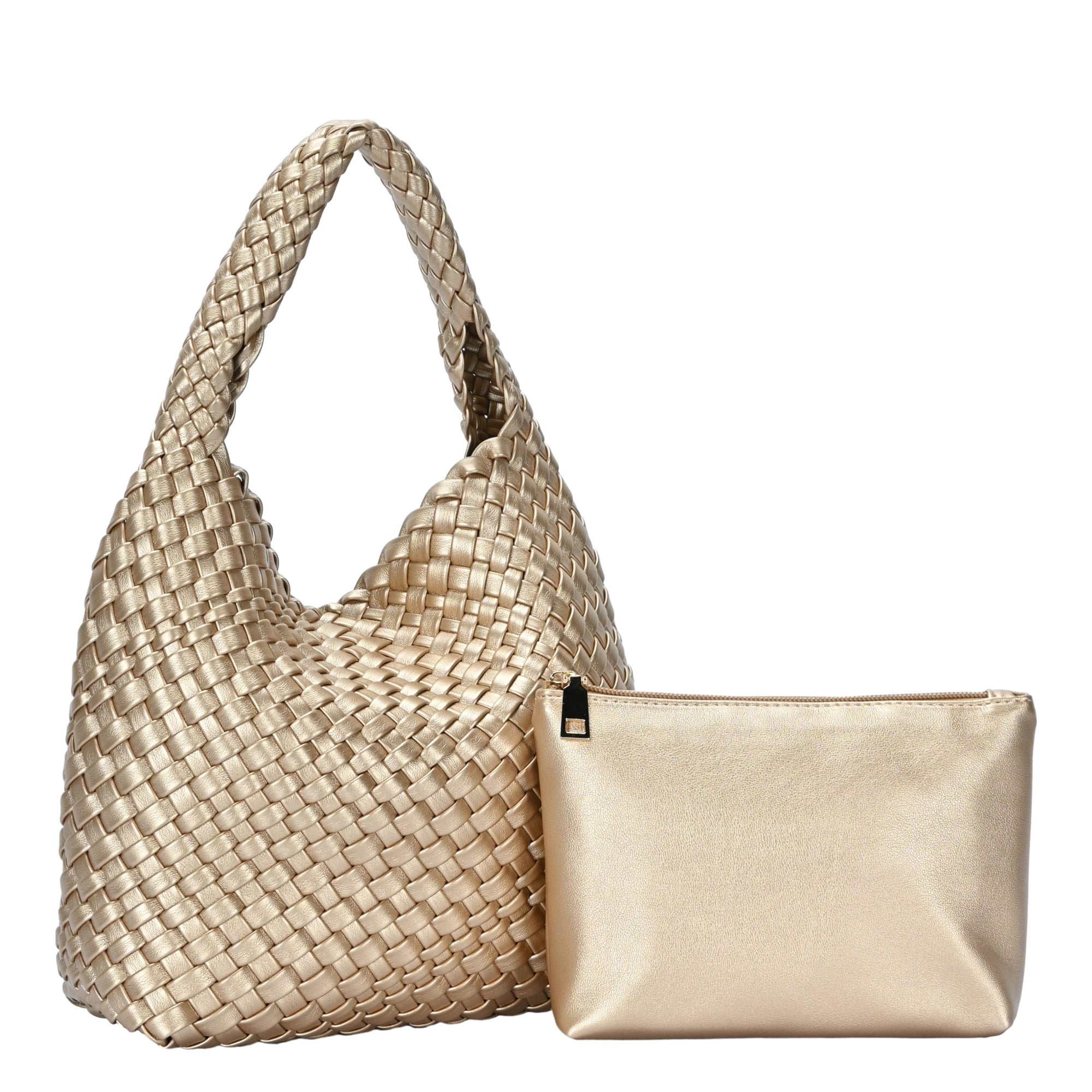 Parker 2 In 1 Woven Satchel