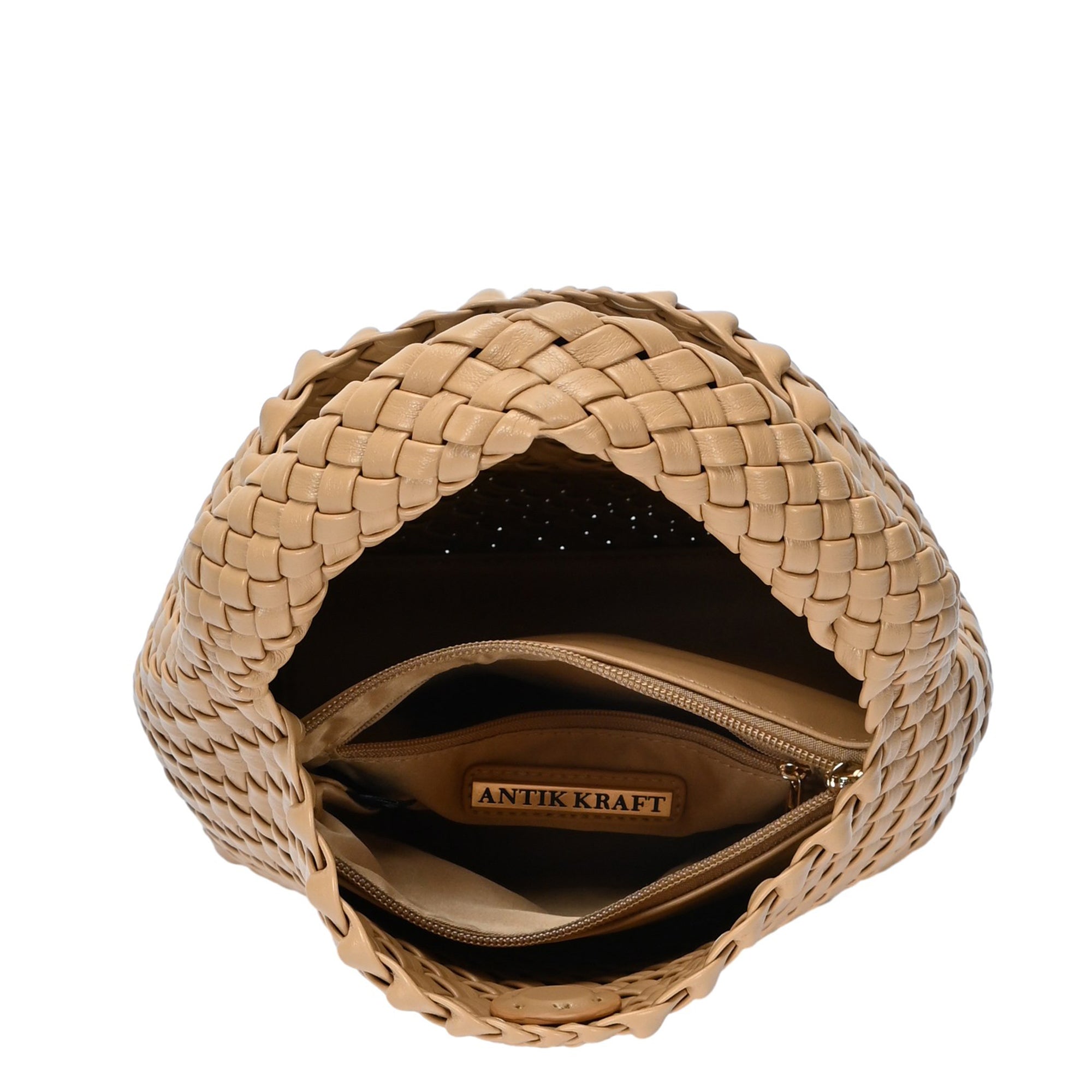 Parker 2 In 1 Woven Satchel