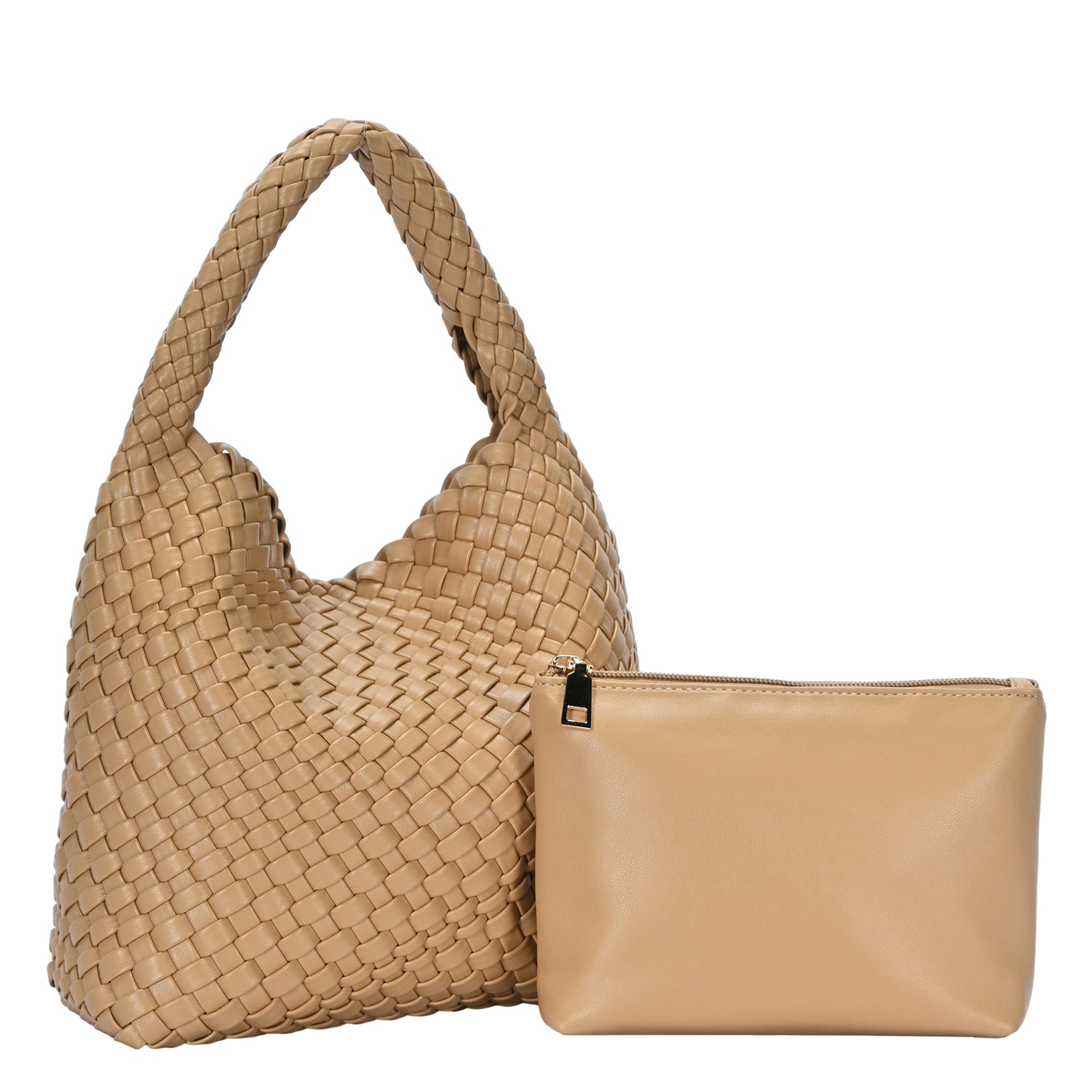 Parker 2 In 1 Woven Satchel