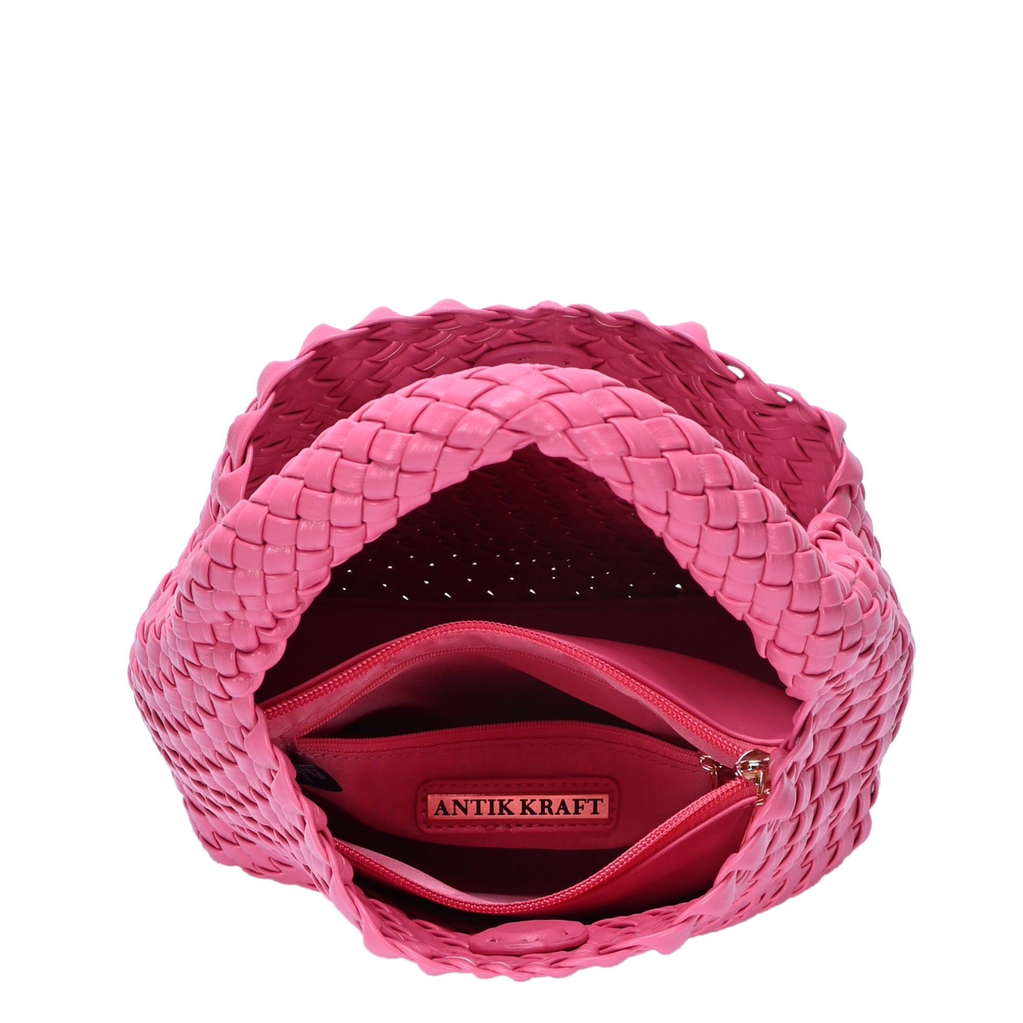Parker 2 In 1 Woven Satchel