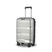 20-inch Silver Carry-on Hardcase Roller Luggage