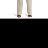 LAUREN Ralph Lauren Pleated Wool-Blend Twill Straight Pants Taupe