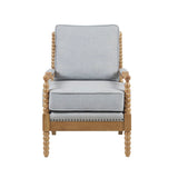 Automata Arm Chair with Open-Back Spindle and Turned Design