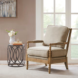 Automata Arm Chair with Open-Back Spindle and Turned Design