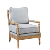 Automata Arm Chair with Open-Back Spindle and Turned Design