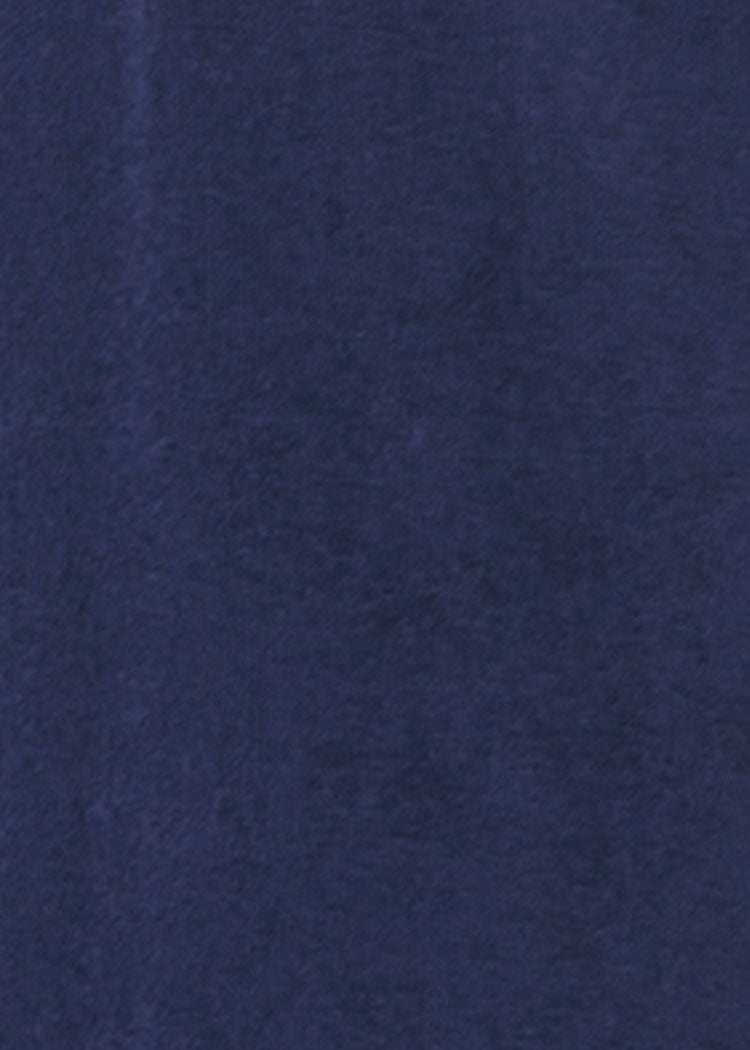 Navy/white Sleeveless Terry Tunic