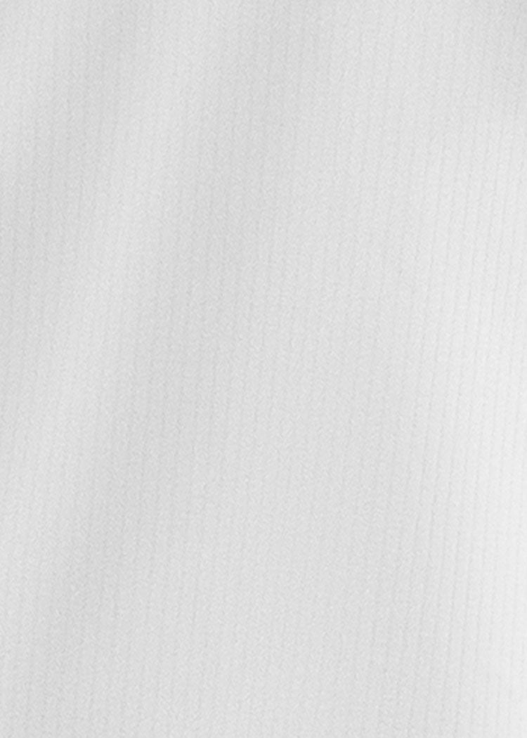 White Wrap Front Skort
