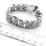 Invicta Men's Stainless Steel 8.25" Chain Link Bracelet