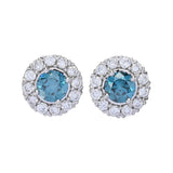 Grown Gorgeous 14K Gold 0.85ct Choice of Color Lab Grown Diamond Stud Earrings