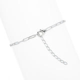 Diamond Treasures 14K White Gold 1.51ctw Purple Diamond Double Sided Bracelet