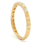 Sabrina Designs 14K Gold 0.33ctw Emerald Cut Diamond 5-Stone Ring