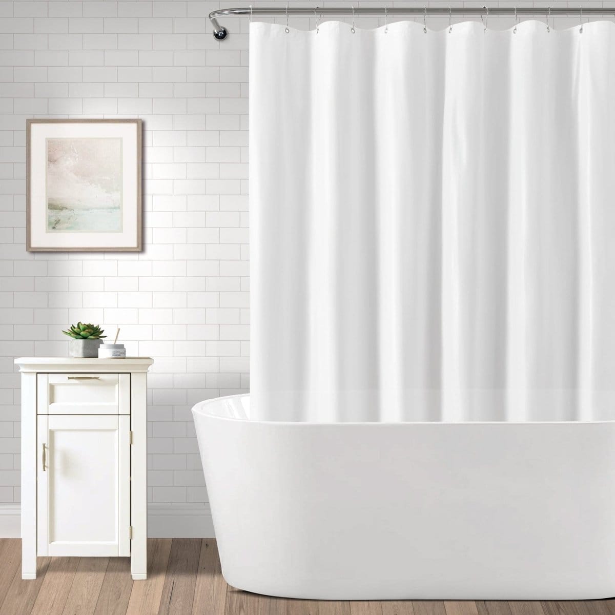 Mildew-resistant Shower Curtain Liner