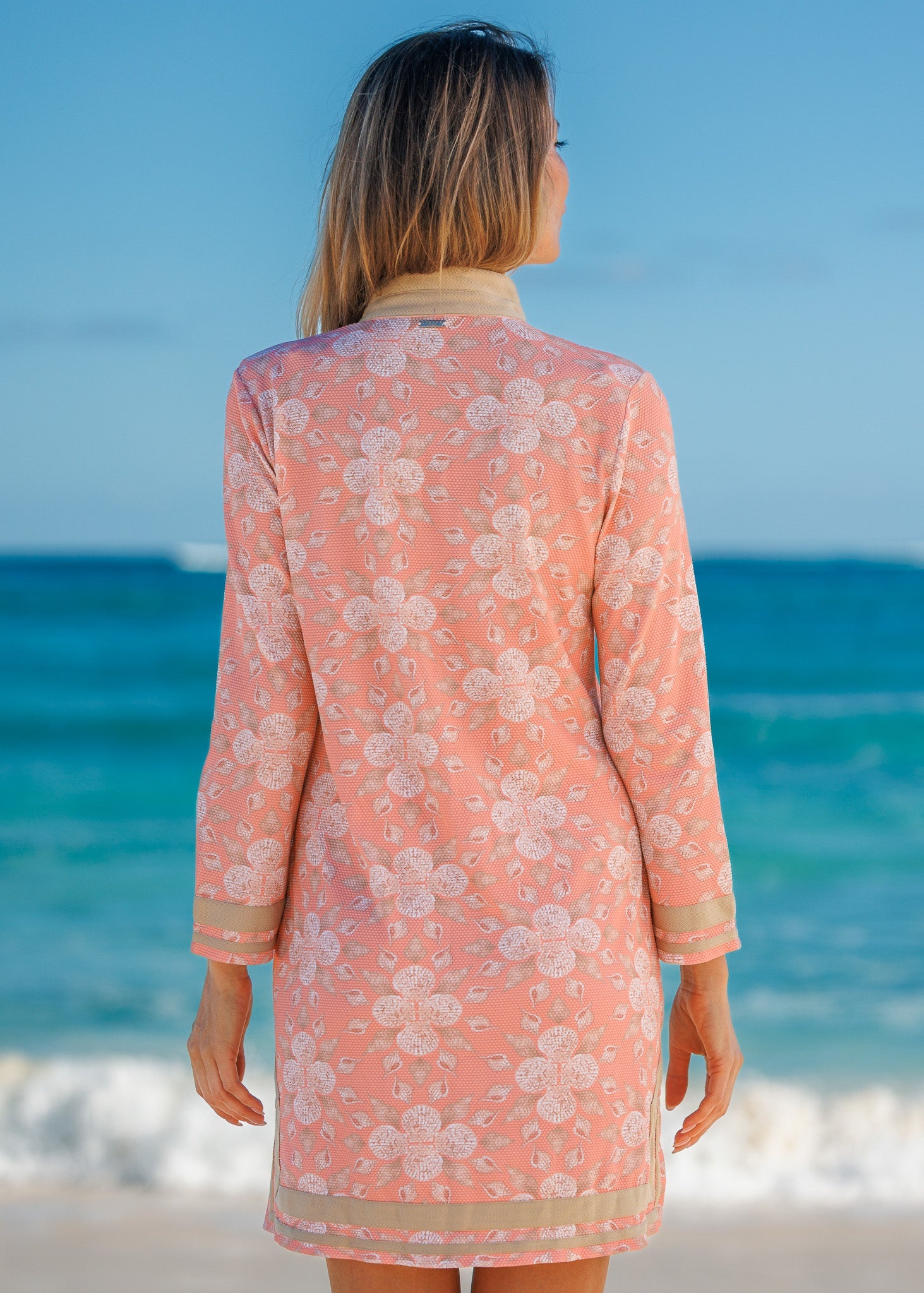 Shell Coast Pique Tunic Dress | Includes Plus Size