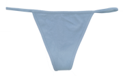 Seamless Rib Strappy Thong, Xs-2x