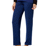 Alfani Women's Knit Printed Pajama Pants Looped Floral Size 3-Extra Large