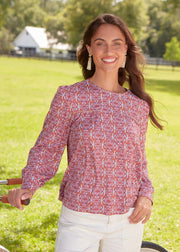 Camden Geo Long Sleeve Top