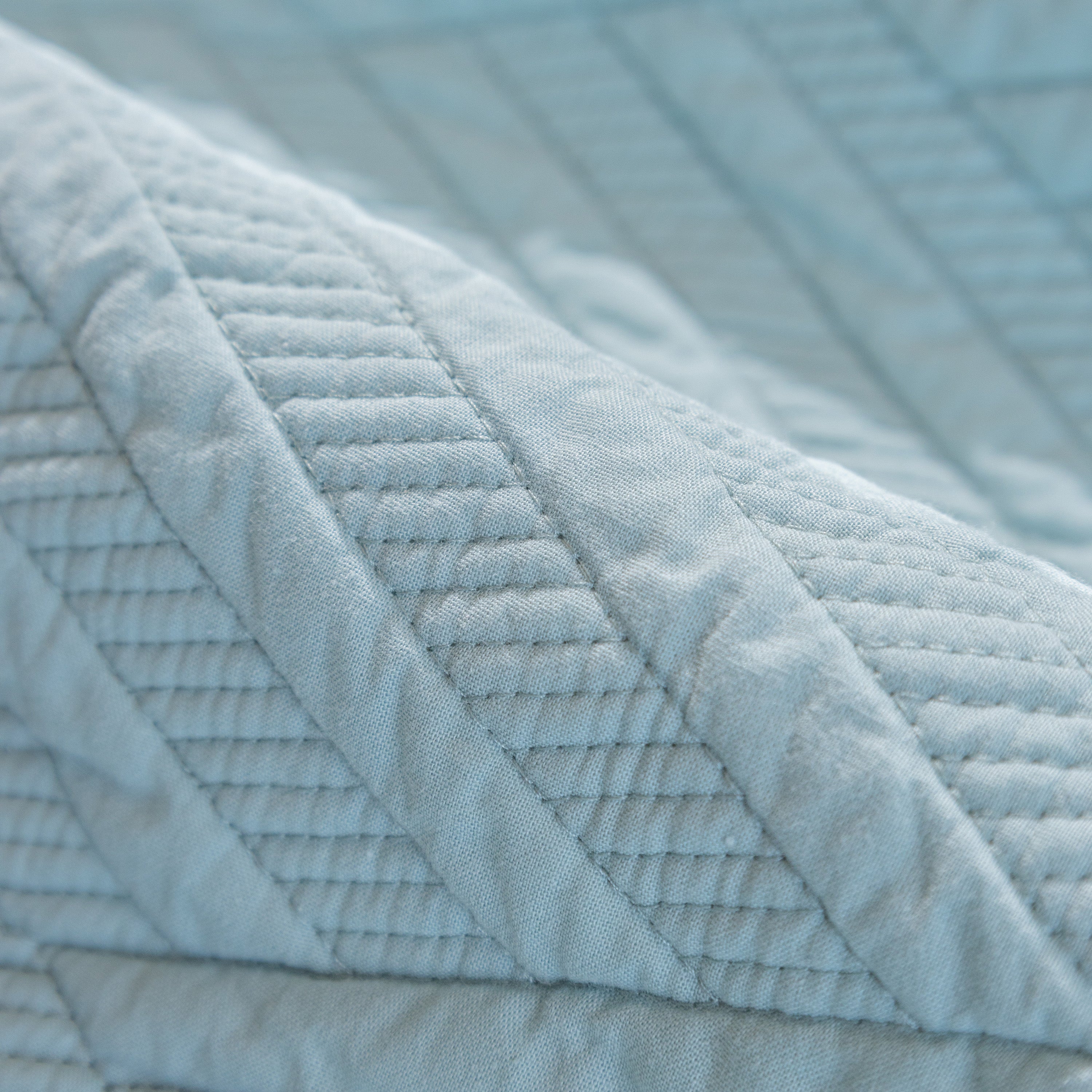 Quilted Geometric Cotton Sofa Cover, Non-slip & Thick Padded Furniture Covers