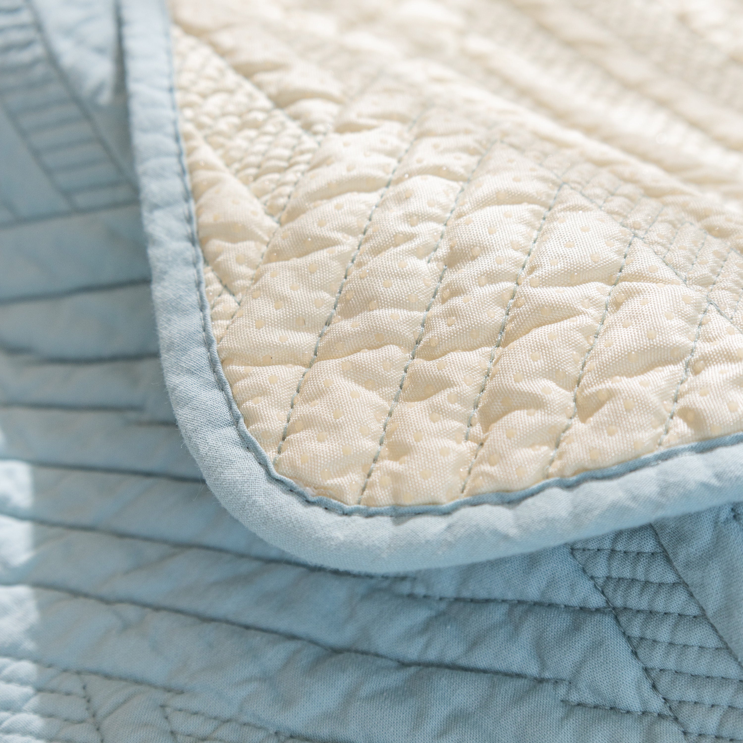 Quilted Geometric Cotton Sofa Cover, Non-slip & Thick Padded Furniture Covers