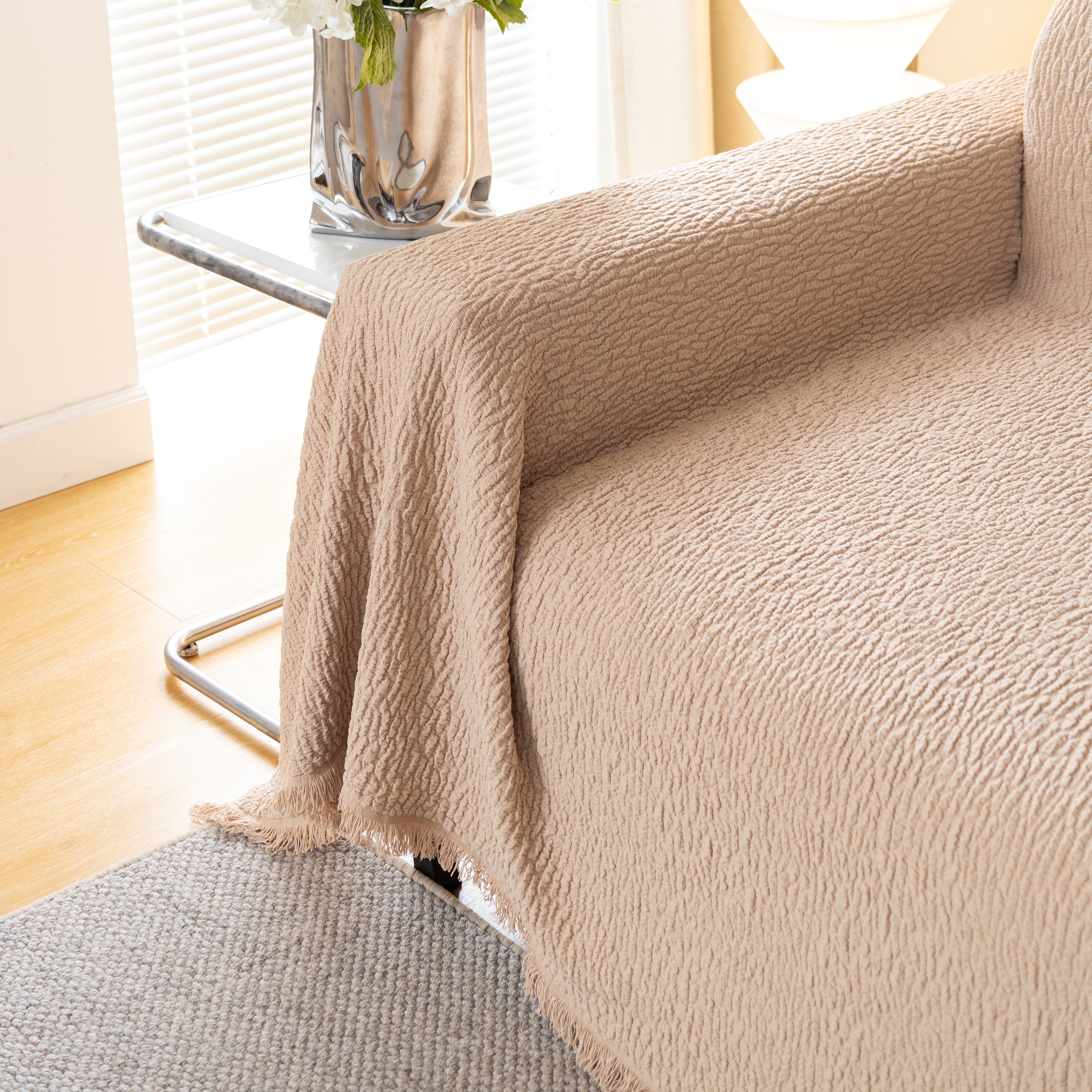 Sofa Throw Covers L-shape Sectional Couch Cover For Dogs Cats Furniture Protector