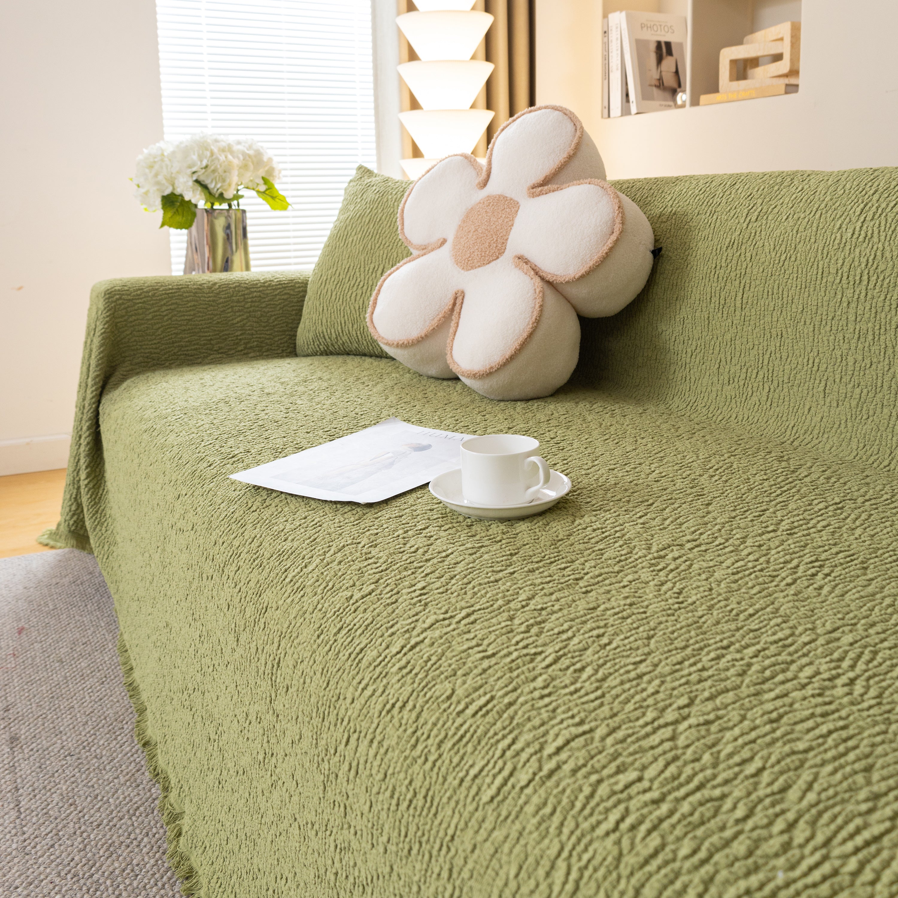 Sofa Throw Covers L-shape Sectional Couch Cover For Dogs Cats Furniture Protector